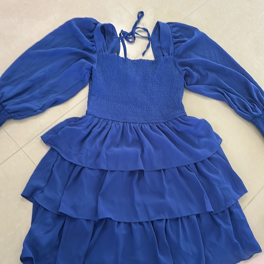 Amazon Dark blue dress, Size Medium